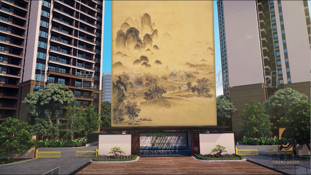 黔龙御园3d建筑动画展示三维地产动画制作