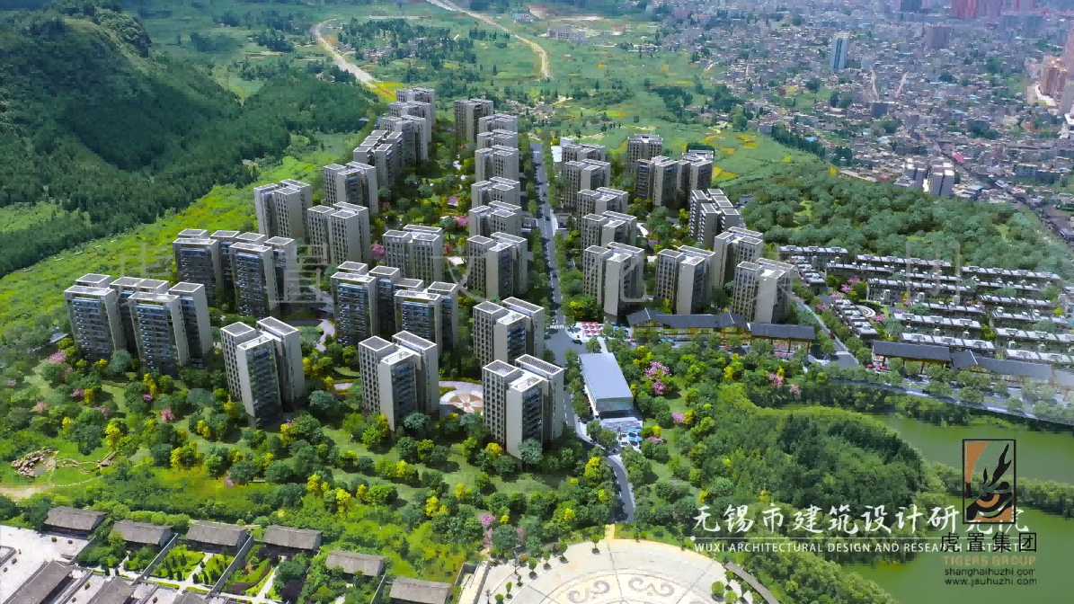 原山天境建筑地产动画3d楼盘漫游动画演示制作