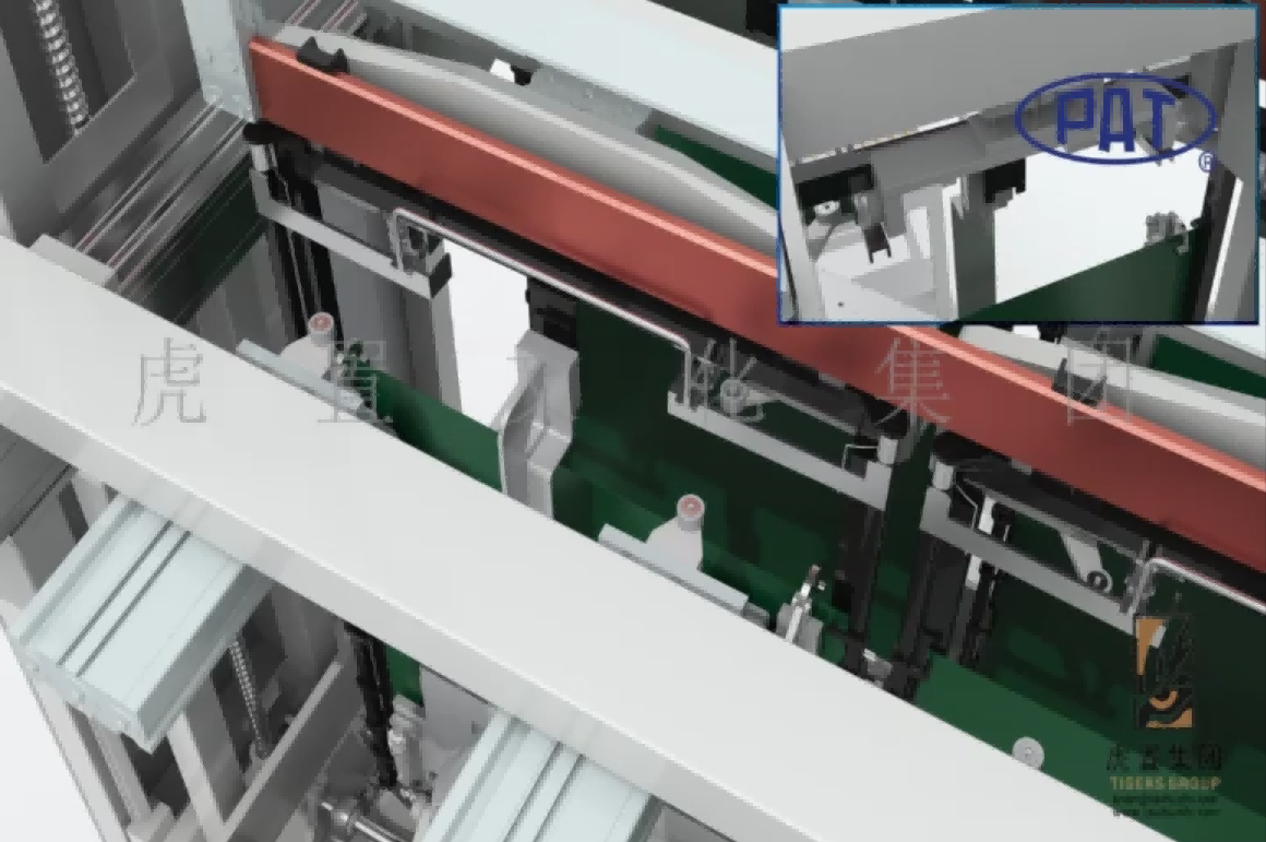 上料机上料下料三维系统动画3d宣传动画演示